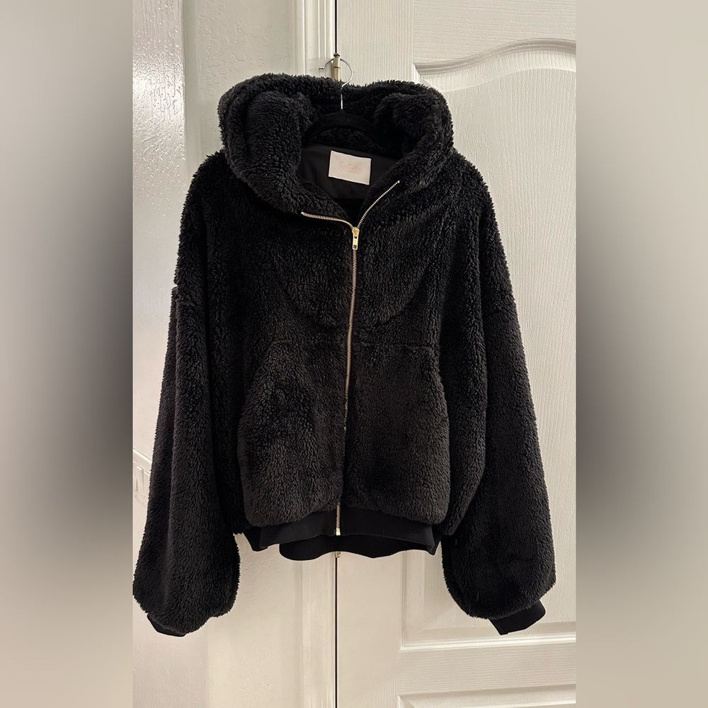 Selkie Cloud Teddy Jacket - Medium